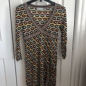 Missoni Dress Size 4 knit orange label